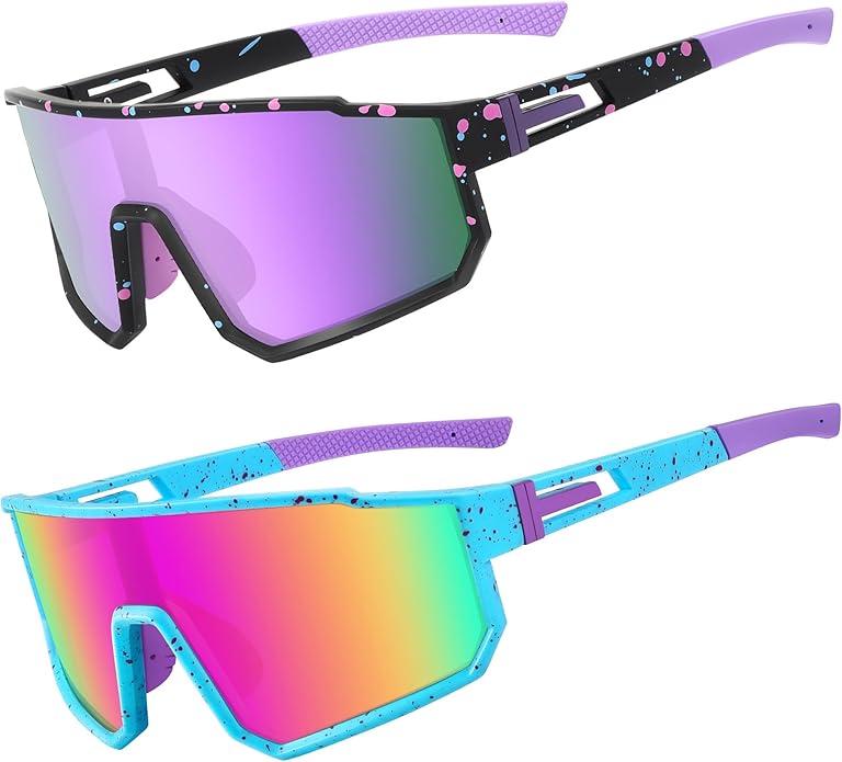 MVPTGRS Youth Baseball Sunglasses for Boys Girls Age 8-14 TR90 Frame Kids Sport Sunglasses for Softball Cycling Baseball Golf