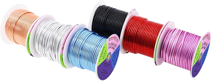 Mandala Crafts 13 Gauge Anodized Aluminum Craft Wire - Image 2