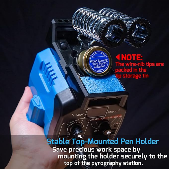 WEP 939D-II 2-IN-1 Wood Burning Kit 86-IN-1 - Image 4