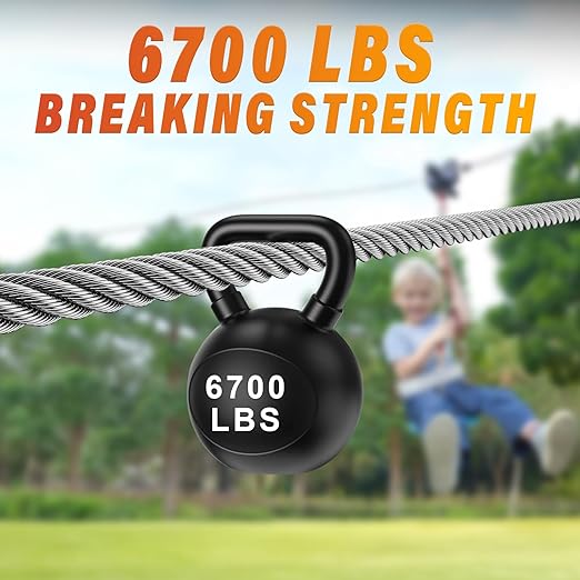 Stainless Steel Cable for Railing - 250FT 1/4" T316 Wire Rope - 7 x 19 Strands - Image 4