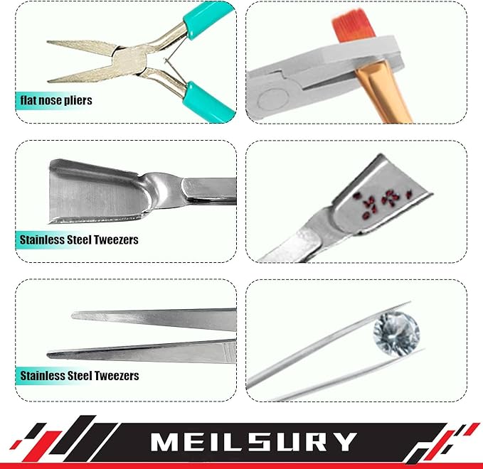 11-Piece jewelry pliers set, Jewelry-making plier tools - Image 6