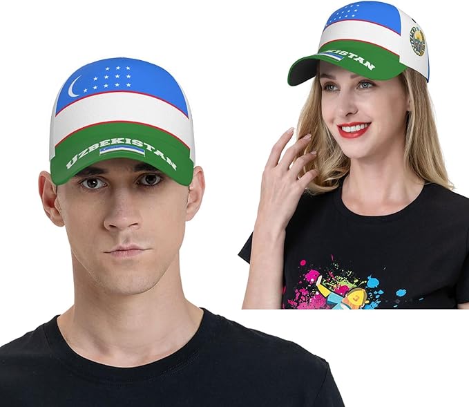 National Flags Baseball Cap for Men Women, Fashion Adjustable Sun Protection Visor Caps Trucker Hat Patriotic Caps