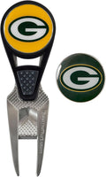 NFL CVX Ball Mark Repair Tool & 2 Ball Markers