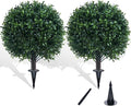 Artificial Boxwood Topiary Ball Bush by Chillchard