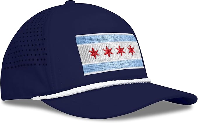 Performance Golf Hat – Adjustable Snapback Trucker Baseball Cap for Men & Women - Jetset Series
