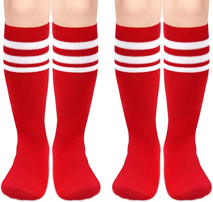 Olreco Toddler Soccer Socks Kids Baseball Socks Youth Softball Sock for Girls Boys Football Sock Boys Athletic Accessories
