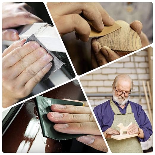 Sandpaper 2000 Grit, Wet Dry Sanding Sheets, High Performance Sand Paper - Image 7