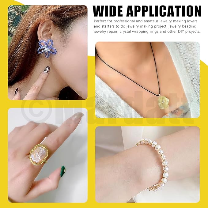 Mardatt 957Pcs Jewelry Making Supplies Kit - Image 7