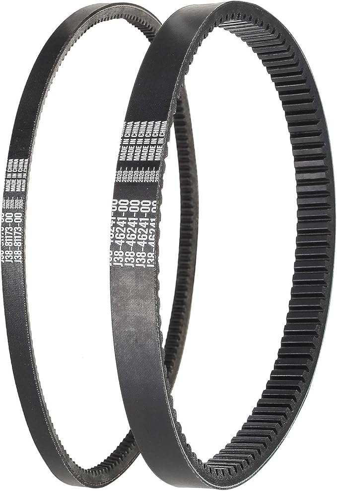 10L0L Starter Generator & Drive Belt Kit for Yamaha G2, G5, G8, G9, G11, G14, G16, G22, 2012-up G29 Gas Golf Cart, Replace OEM J55-G6241-00 J55-H1173-00 JN6-H1173-00