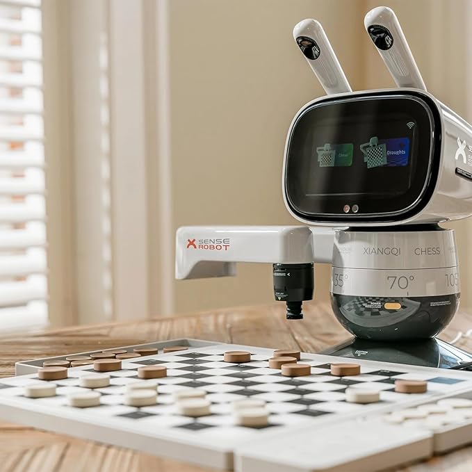 SenseRobot Lite — 2-in-1 AI Robotic Chess & Checkers Set | 25 Chess Levels - Image 6