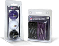 Team Golf NFL Kansas City Chiefs 3 Golf Balls and 50 Golf Tees Logo Imprinted Golf Balls (3 Count) & 2-3/4" Regulation Golf Tees (50 Count), Multi Colored