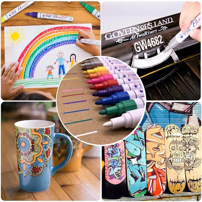 TFIVE Paint Markers Pens - Image 4