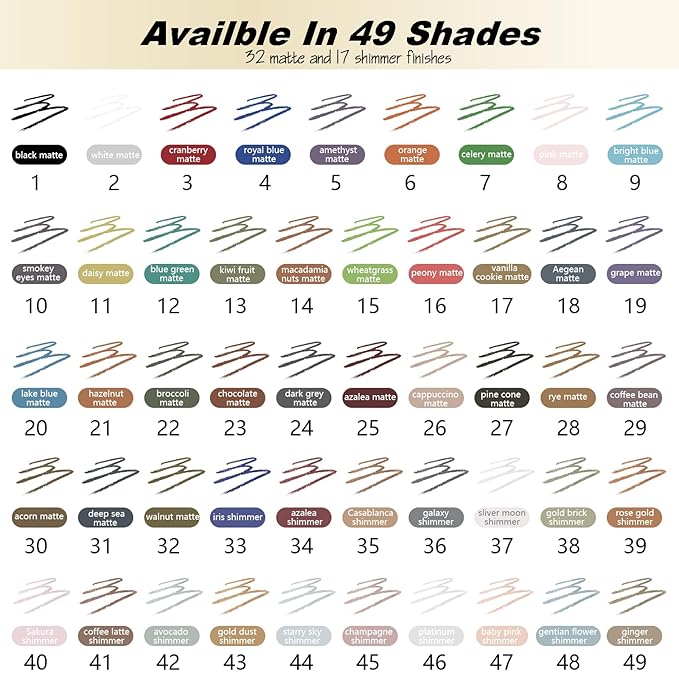 Smudge Proof Eyeliner, Waterproof Retractable Eye liner - Image 7