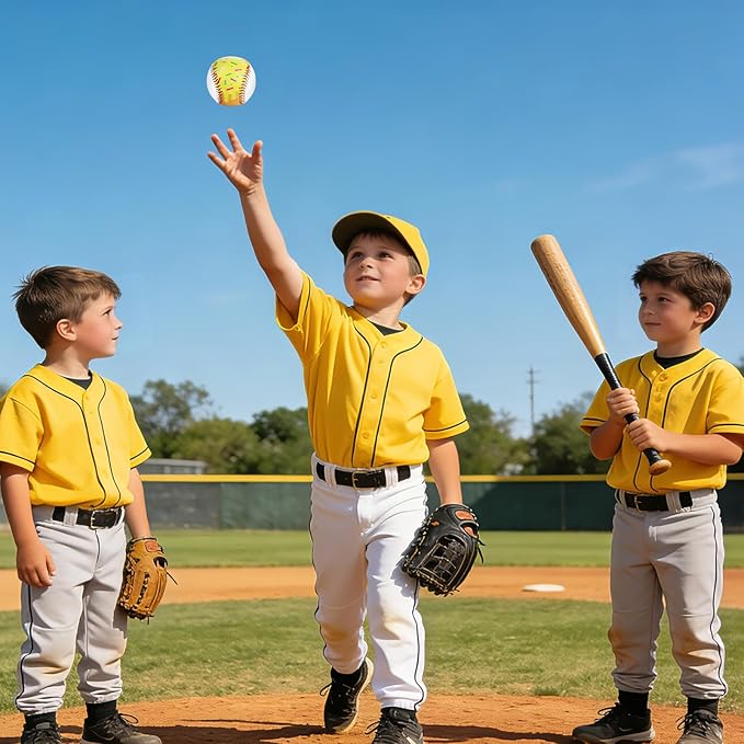 Baseballs PVC 9in Practice Baseball for Training Hitting Lifestyle Decor Ideal Personalized Inspired Gifts for Players Coaches Moms