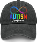 I'm a Pround Autism Uncle Baseball Cap for Mens Fashion Washed Distressed Baseball Caps