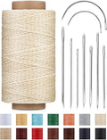 218 Yards Upholstery Thread, Heavy Duty Waxed Thread by Diudus