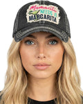 Funky Junque Distressed Vintage Baseball Cap - Embroidered Patch Women's Hat - Holiday, Lifestyle & Patriotic Designs