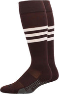 MadSportsStuff Softball Socks Baseball Socks | White & Team Colors | USA Made | Sizes for Girls, Youth Boys, Men & Women