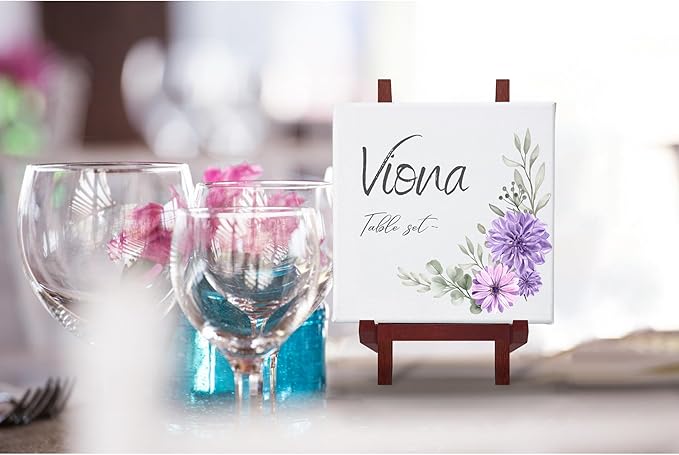 9 Inch Tabletop Easel Stand | Small Canvas Painting Display Easel Stand - Image 3