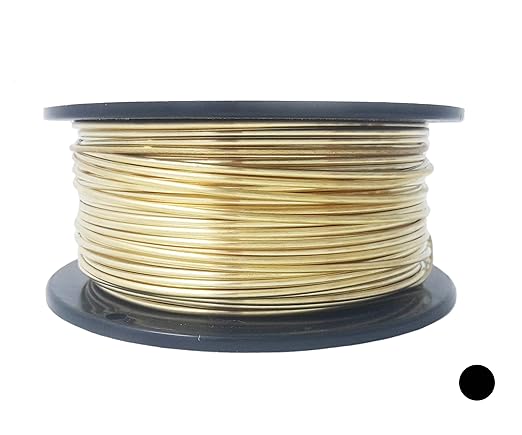 12 Gauge, Jeweler's Brass Wire, Dead Soft, CDA #260-1LB by CRAFT WIRE by CRAFTWIRE