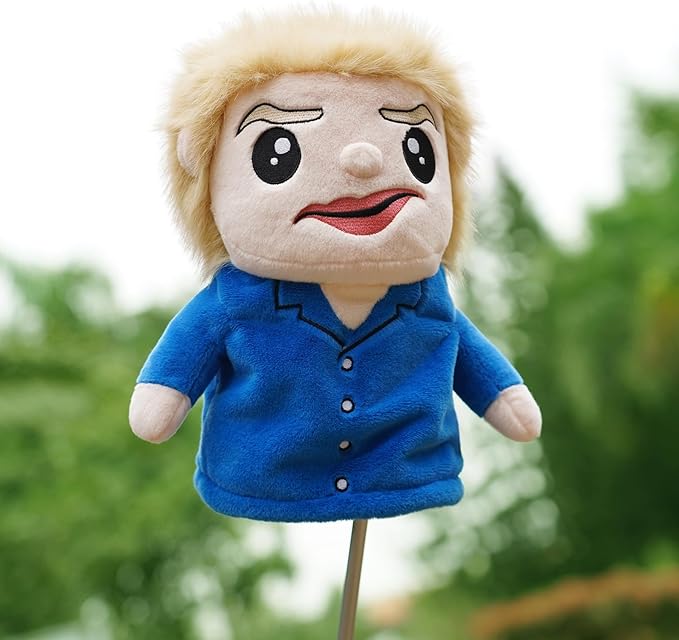 Funny Driver Headcover, Creative Plush Golf Driver Head Covers Fits Standard 460CC Driver Head, Unique Golf Gift & Accessories for Men and Women