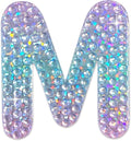 StickerBeans® Rhinestone Alphabet Letter Sticker M by StickerBeans
