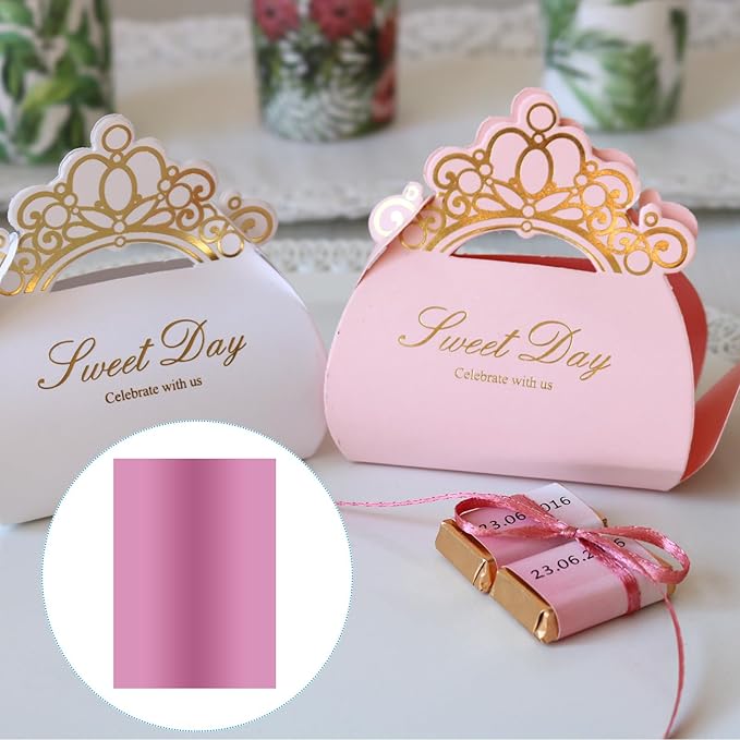 PATIKIL 11.7x8.3" Hot Stamping Foil Paper Sheet, 20 Sheets A4 Heat Transfer Hot - Image 5