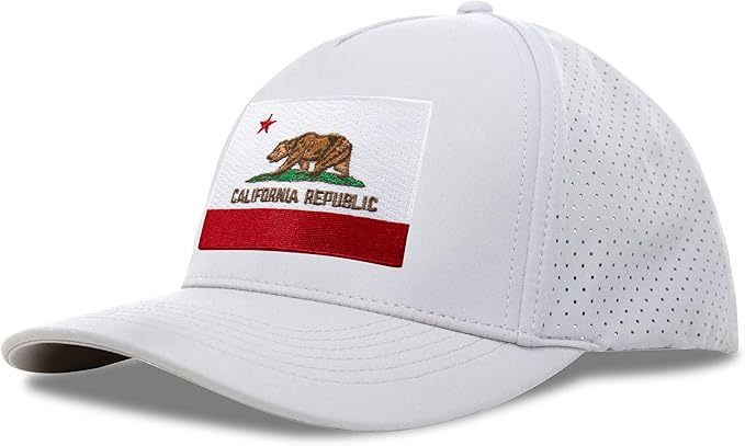 Performance Golf Hat – Adjustable Snapback Trucker Baseball Cap for Men & Women - Jetset Series