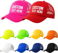 10 Pack of Blank Trucker Hat Bulk Men and Women Hats Bulk DIY Graffiti Mesh Hat Hot Stamping Hats