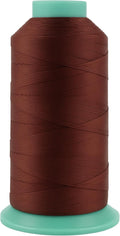 Mandala Crafts Size 46 210D T45 Bonded Nylon Thread Copper Brown Heavy Duty by MandalaCrafts