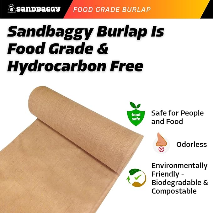 Sandbaggy Burlap Fabric Roll | 40 Inch by 300 ft | Great - Image 8