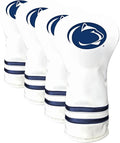 Team Golf NCAA White Vintage Driver Golf Club Headcover, Form Fitting Design, Retro Design