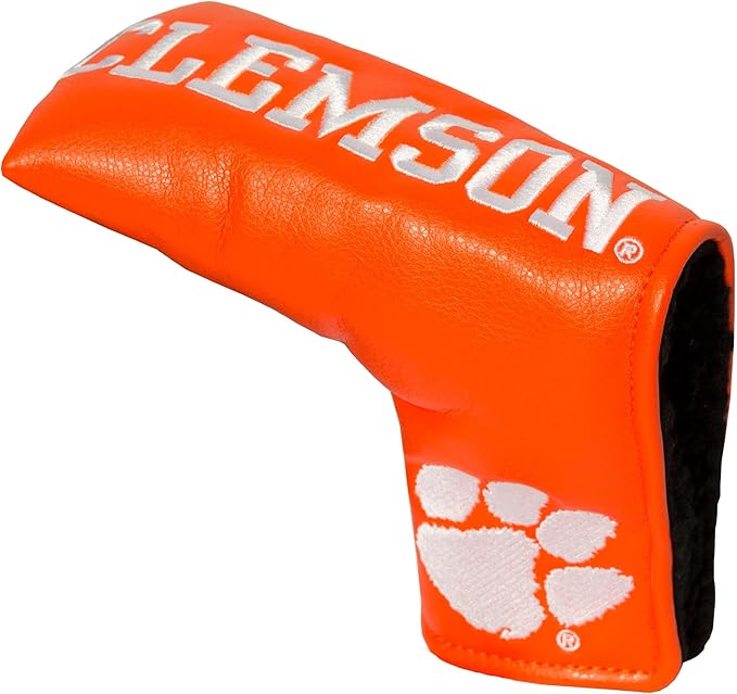 Team Golf NCAA Golf Club Vintage Blade Putter Headcover, Form Fitting Design, Fits Scotty Cameron, Taylormade, Odyssey, Titleist, Ping, Callaway