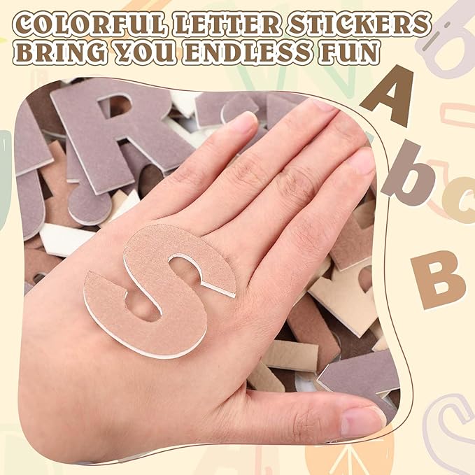 Breling 310 Pieces Felt Bulletin Board Letters Sticker - Image 4