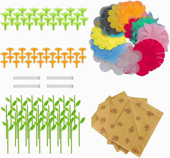 DIY Fabric Flower Bouquet Toy Accessories | Floral Art Craft Materials by Soupost