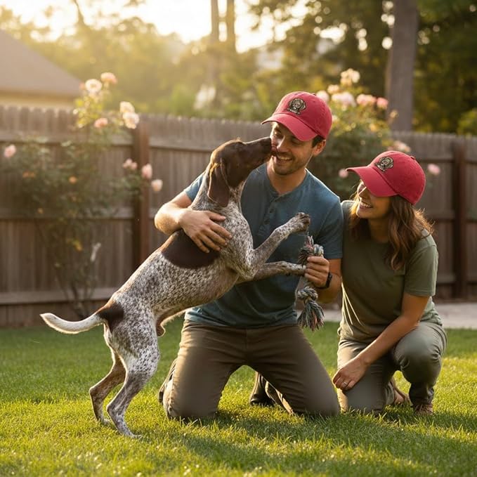 Pet Dog Lover Gifts,Embroidered Dog Baseball Hats for Men Women Dad Mom