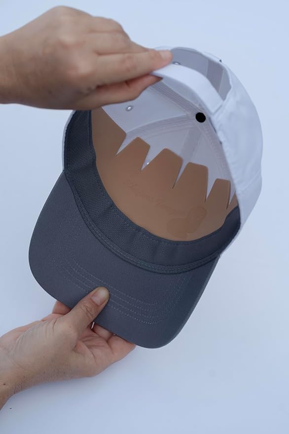 Shapers Image 4 Count Baseball Crown Shaper Inserts for Fitted Caps Snapback Hats, Washable Reusable Liners