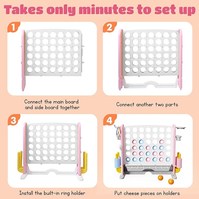 Giant 4 in a Row Connect Game - Image 7