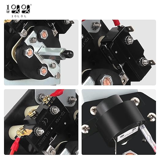 10L0L Golf Cart Forward Reverse Switch Assembly for Electric Golf Cart EZGO TXT (1994 Up) Replaces Part 70578G01, 70578G02, 73036G01