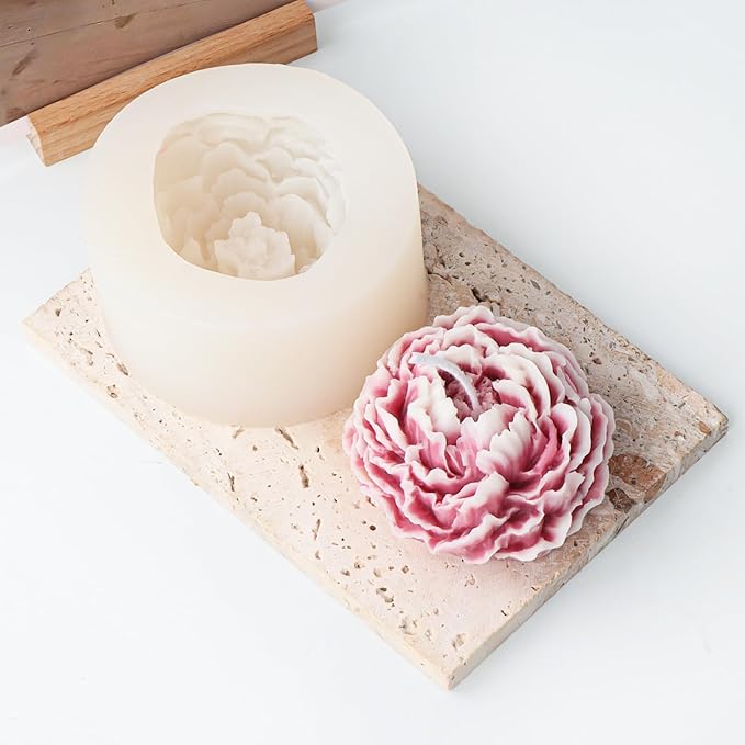 Bud Peony & Rose Mold Set - Image 3