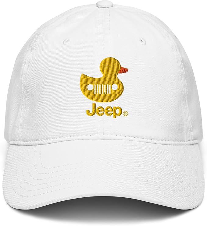 Jeep Embroidered Duck Grille Adjustable Baseball Hat