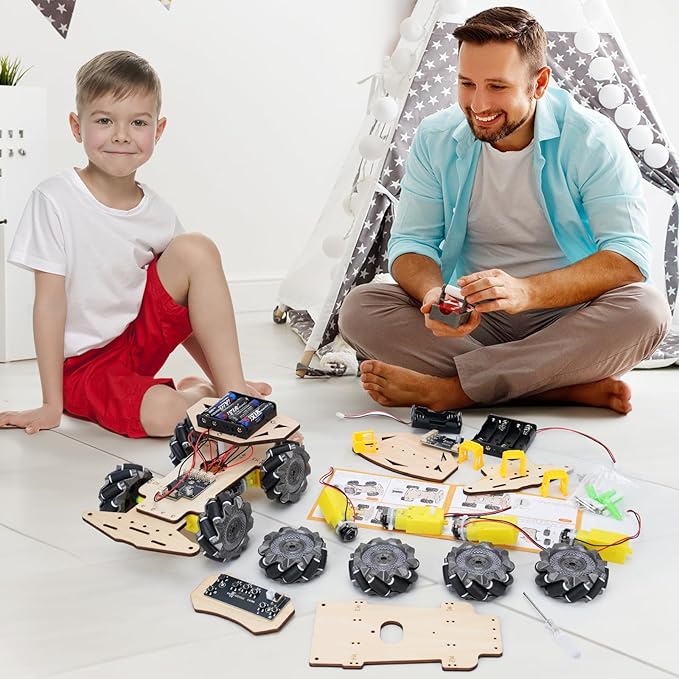RC Robot Car Kit for Kids Ages 8-12 12-16, STEM Science Kits, STEM Projects - Image 2