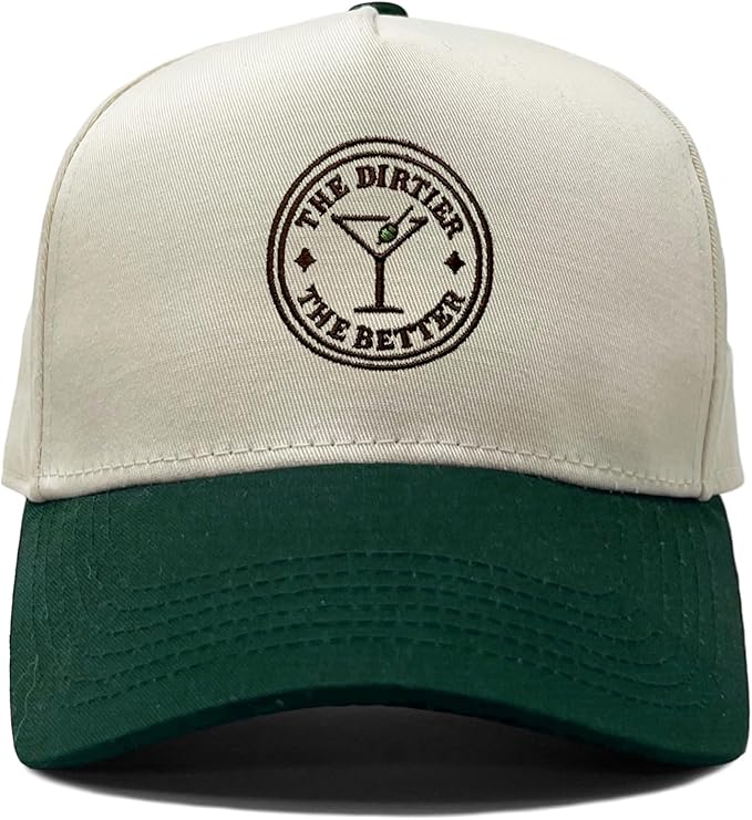 Funky Junque Trucker Hat Women Men 2-Tone Baseball Cap – Vintage Western Style Embroidered Snapback, Premium Cotton Blend
