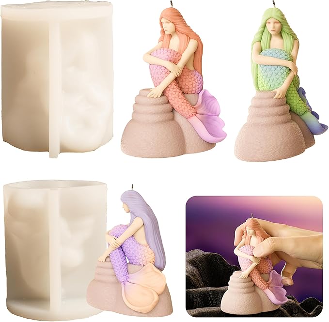 Religion Cylinder Nativity Jesus Angel Soap Resin Casting 3D Nativity Scene - Image 3