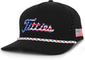 Curves & Clubs Titties Golf Hat - Funny Golf Hat, Titties Hat - Funny American Hat - One-Size-Fits-All - Men's Gifts