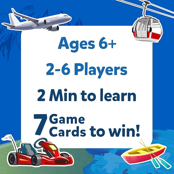 Skillmatics Guess in 10 Things That Go, Kids Who Love Card Games, Educational - Image 6
