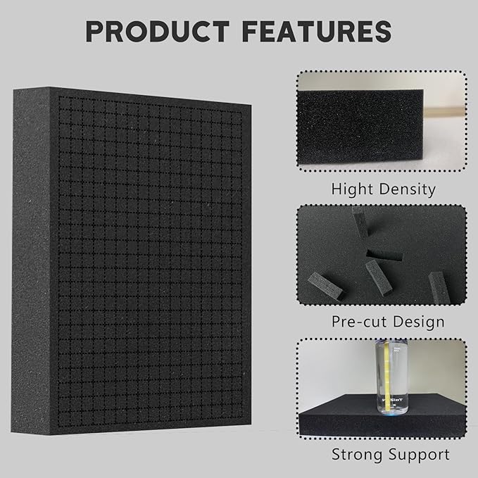 Pick and Pluck Foam Sheets, Tool Box, Storage Drawer - Image 3
