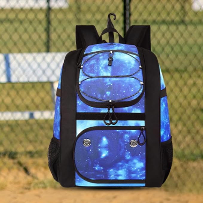 MATEIN Softball Bag, Lightweight Baseball Backpack with Shoe Compartment, Baseball Bag with Fence Hook for TBall Bat & Equipment, Softball Gifts Catchers Backpack for Women Fit Catcher’s Mitt, Helmet
