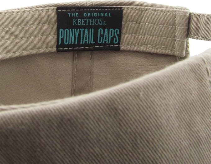 Classic Plain Ponytail Messy High Bun Headwear Adjustable Cotton Trucker Mesh Glitter Hat Baseball Cap