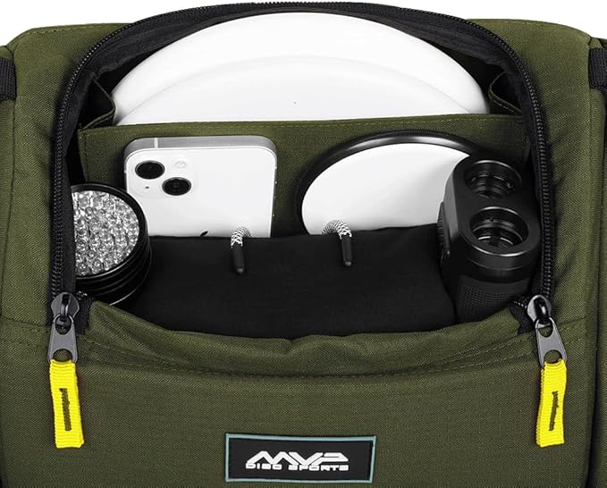 MVP Disc Sports Voyager Lite Backpack Disc Golf Bag (Choose Your Favorite Color)